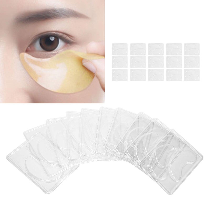 Chazcool 25PCS Eye Mask Molds, Portable Reusable Eye Mask Patch Tray Plate Set, DIY Under Eye Mask Mold - Image 3